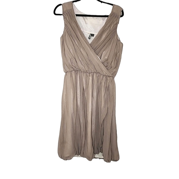 EMERGE short dress chiffon sleeveless formal dress size 10 - Picture 2 of 13